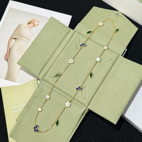 ❗️新品❗️ ☀️Van Cleef &Arpels梵克雅宝新品lucky Spring 🦋系列项链毛衣链