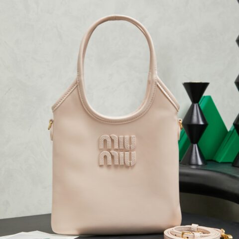 MIUMIU miu家新品迷你托特包 5BA281 粉色