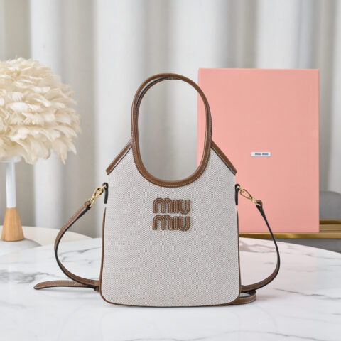 MIUMIU miu家新品迷你托特包 5BA281