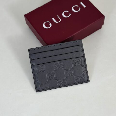 GUCCI 专柜品质，顶级原单货，实物实拍！850187深灰压花