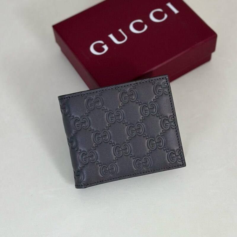 GUCCI 专柜品质，顶级原单货，实物实拍！850177深灰压花