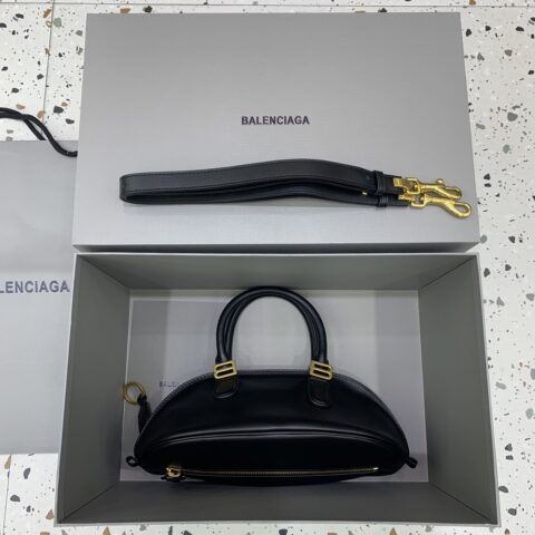 Baleciagna 26早春Bolero保龄球包 款号:868511【黑色】