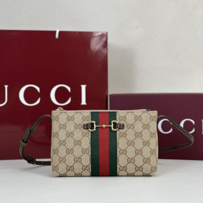 GUCCI 专柜品质，顶级原单货，实物实拍！款号867130浅杏布