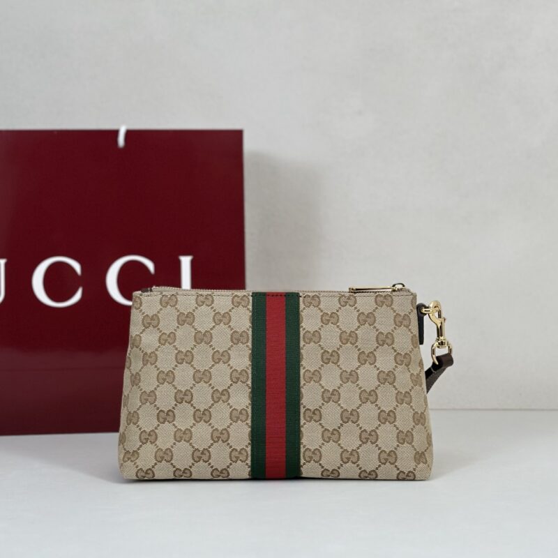 GUCCI  专柜品质，顶级原单货，实物实拍！款号867337浅杏布