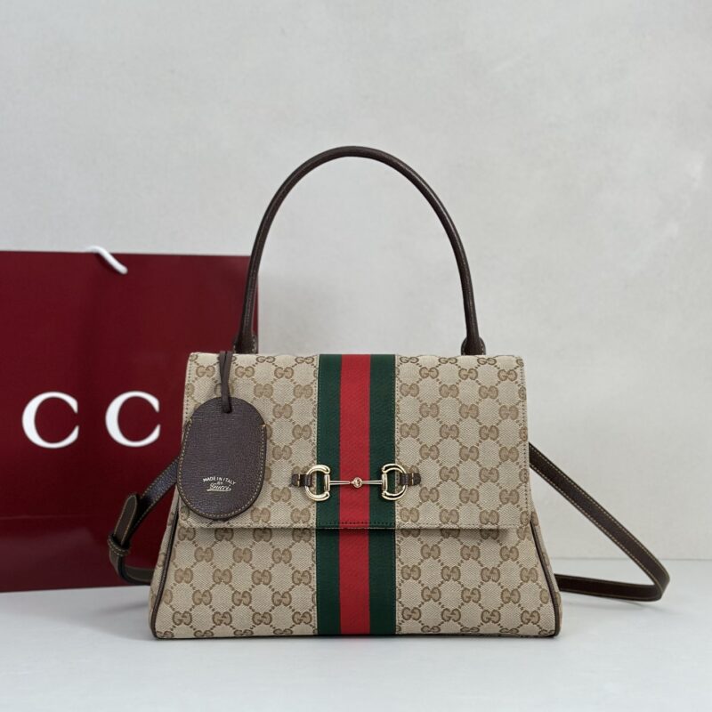 GUCCI 专柜品质，顶级原单货，实物实拍！款号875018浅杏布