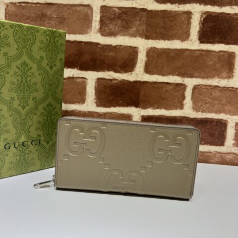 GUCCI 专柜品质，顶级原单货，实物实拍！款号739484大G灰压