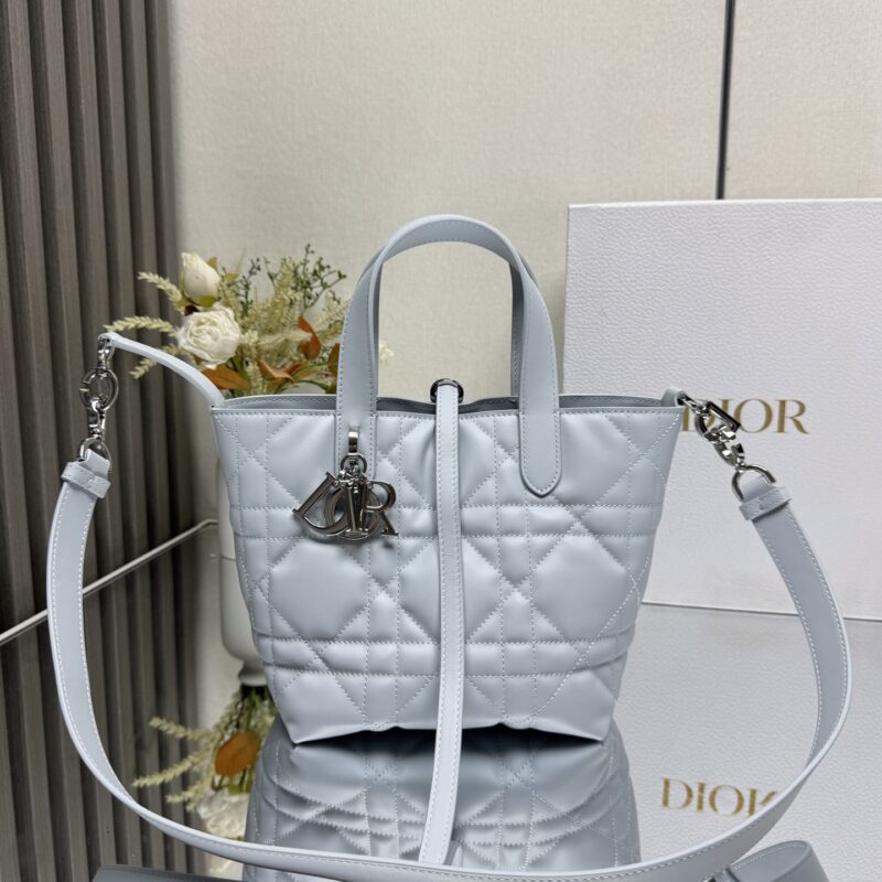DIOR Toujours竖版手袋 款号:2835 冰川蓝色