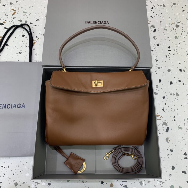 Balenciaga 𝐑𝐨𝐝𝐞𝐨 款号:789721 棕色【小号】