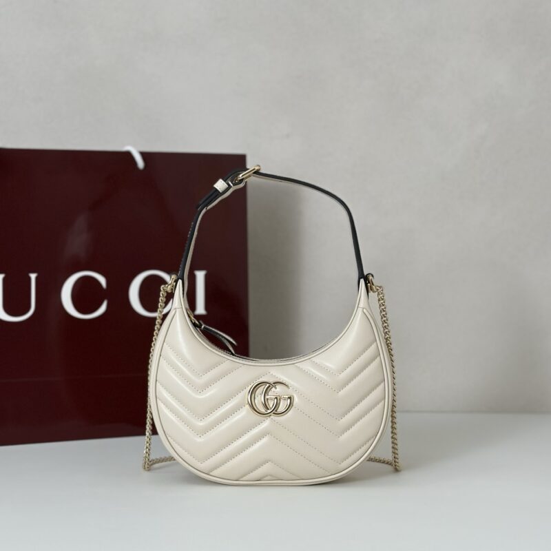 GUCCI 专柜品质，顶级原单货，实物实拍！款号699514米白(浅金)