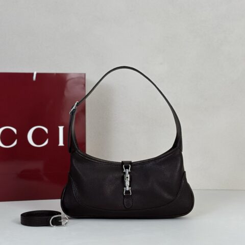 GUCCI 专柜品质，顶级原单货，实物实拍！款号863137深棕羊皮