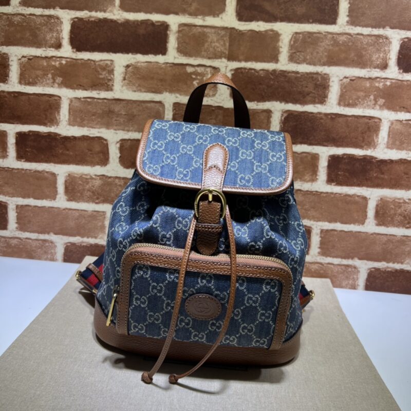 GUCCI 专柜品质，顶级原单货，实物实拍！款号674147蓝牛仔