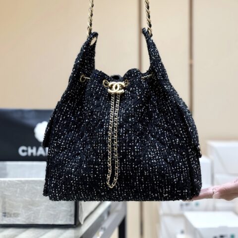 CHANEL 25A 25bag Tweed毛呢👜 AS5311