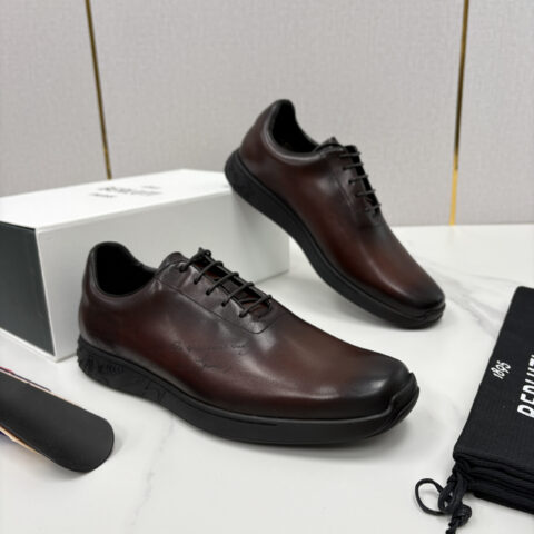 BERLUTI Metropolitan 图纹皮革牛津鞋