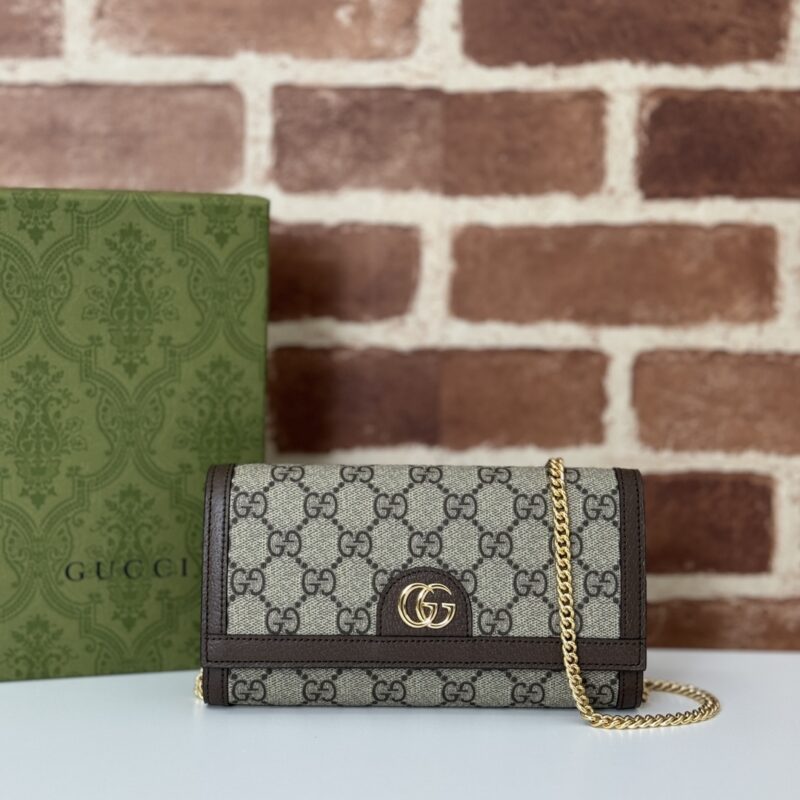 GUCCI 专柜品质，顶级原单货，实物实拍！款号772309啡pvc