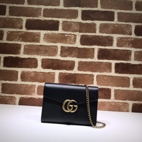 GUCCI 专柜品质，顶级原单货，实物实拍！款号401232克皮