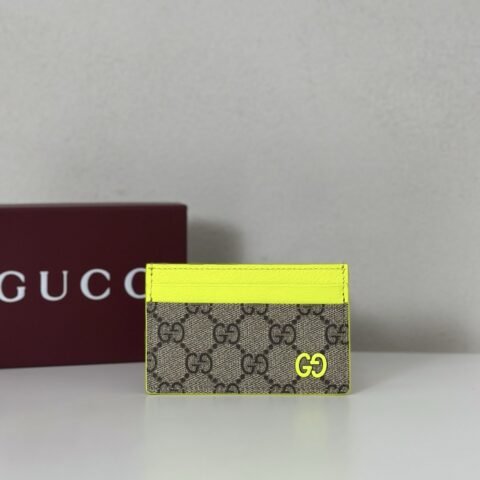 GUCCI 专柜品质，顶级原单货，实物实拍！768248啡胶/荧光绿