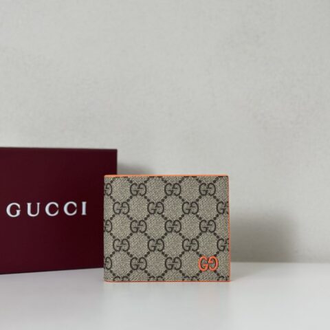 GUCCI 专柜品质，顶级原单货，实物实拍！768243啡胶/荧光橙