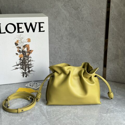 LOEWE 福袋Flamenco 0801 姜黄色