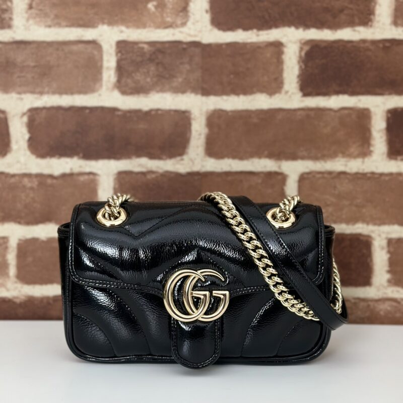 GUCCI  专柜品质，顶级原单货，实物实拍！446744克漆泡棉