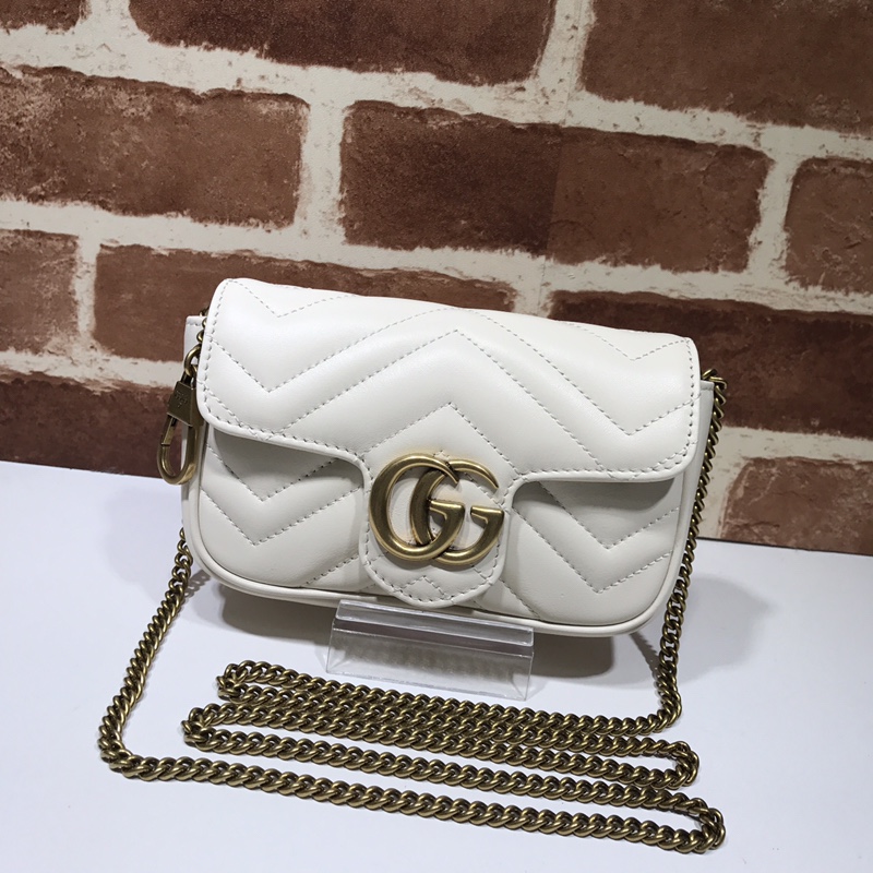 GUCCI 专柜品质，顶级原单货，实物实拍！476433米白.1
