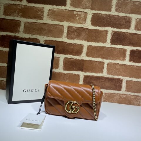 GUCCI 专柜品质，顶级原单货，实物实拍！476433棕色