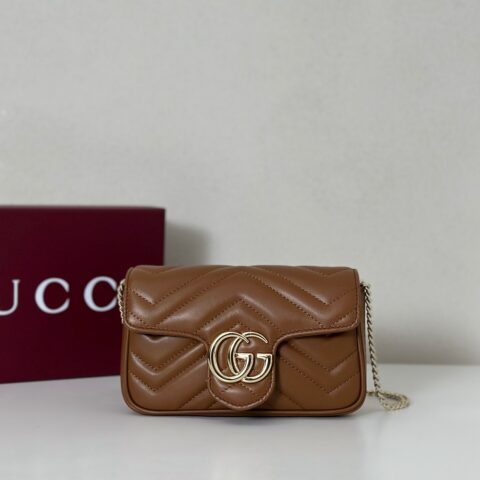 GUCCI 专柜品质，顶级原单货，实物实拍！476433新棕色