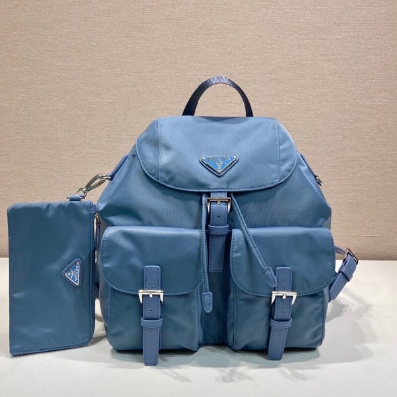 PRADA 新款背包🎉1BZ811航空兰