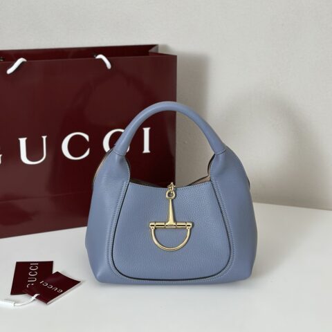 GUCCI 专柜品质，顶级原单货，实物实拍！款号837467浅蓝荔
