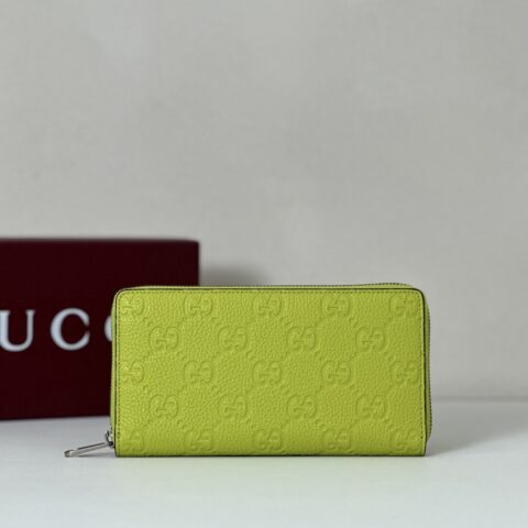 GUCCI 专柜品质，顶级原单货，实物实拍！款号835003荧光绿压花