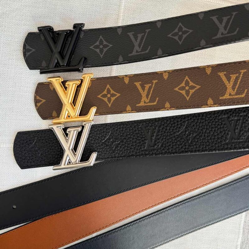 LV 双面腰带本季以焕新面貌问世，绚丽多彩