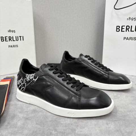 BERLUTI Stellar Scritto刺青手绘图纹休闲运动鞋