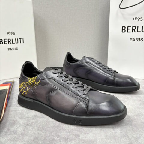 BERLUTI Stellar Scritto刺青手绘图纹休闲运动鞋