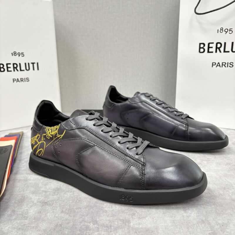 BERLUTI Stellar Scritto刺青手绘图纹休闲运动鞋