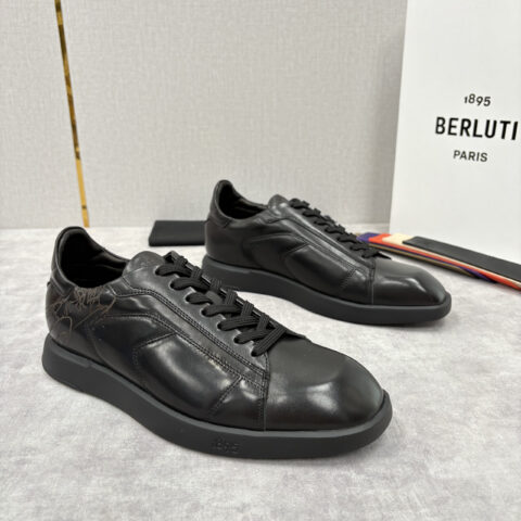BERLUTI  Stellar Scritto刺青手绘图纹休闲运动鞋