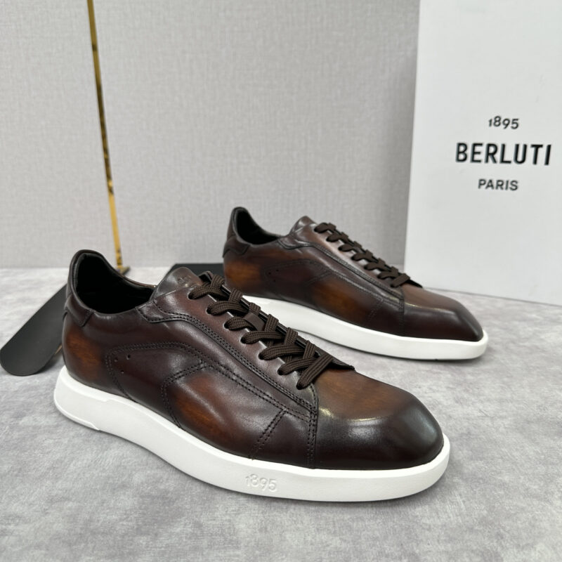 BERLUTI Stellar Scritto刺青手绘图纹休闲运动鞋