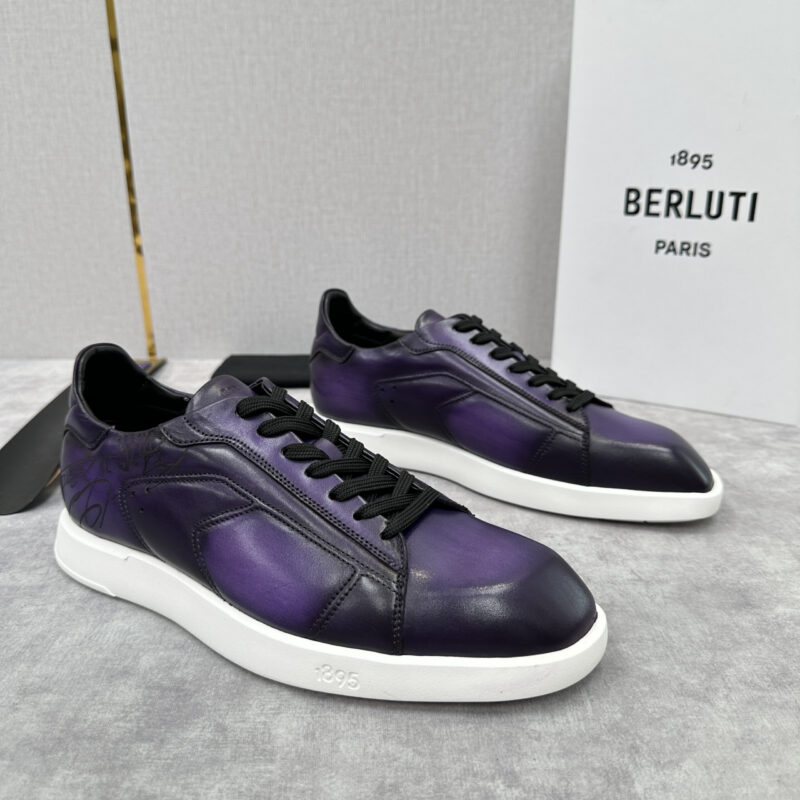 BERLUTI  Stellar Scritto刺青手绘图纹休闲运动鞋