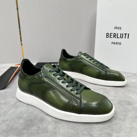 BERLUTI  Stellar Scritto刺青手绘图纹休闲运动鞋
