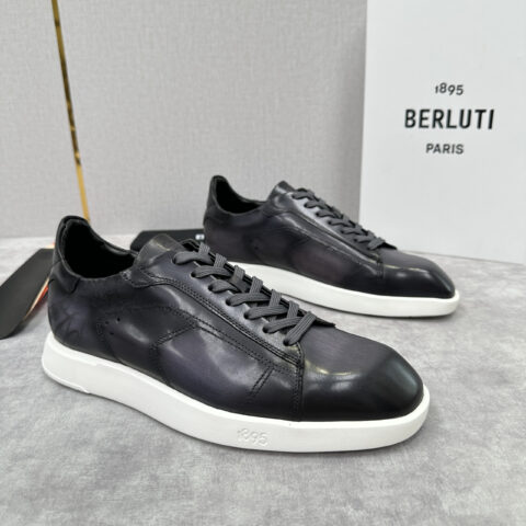 BERLUTI Stellar Scritto刺青手绘图纹休闲运动鞋