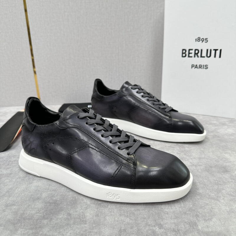 BERLUTI Stellar Scritto刺青手绘图纹休闲运动鞋