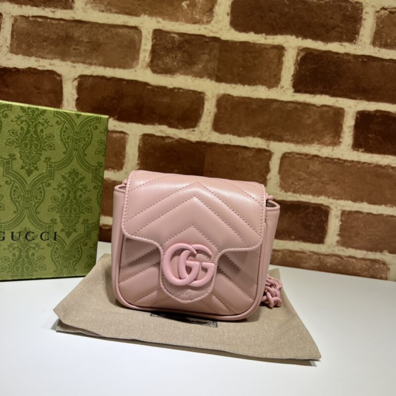 GUCCI 专柜品质，顶级原单货，实物实拍！款号739599粉色