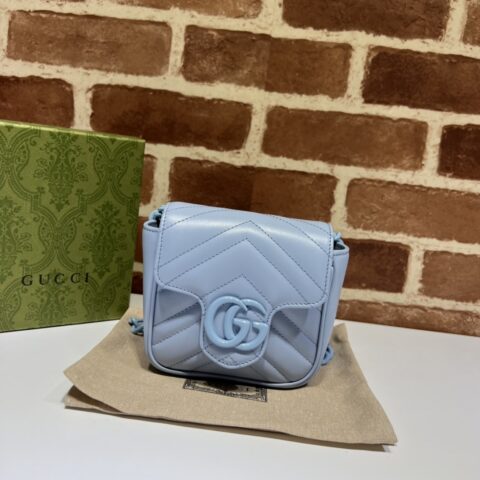 GUCCI 专柜品质，顶级原单货，实物实拍！款号739599蓝色