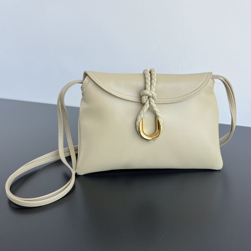 BV Small Liberta 手袋 806030 淡奶油黄
