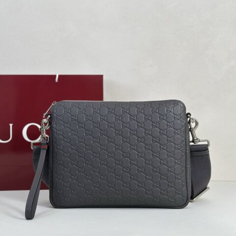 GUCCI 专柜品质，顶级原单货，实物实拍！款号850214深灰压花