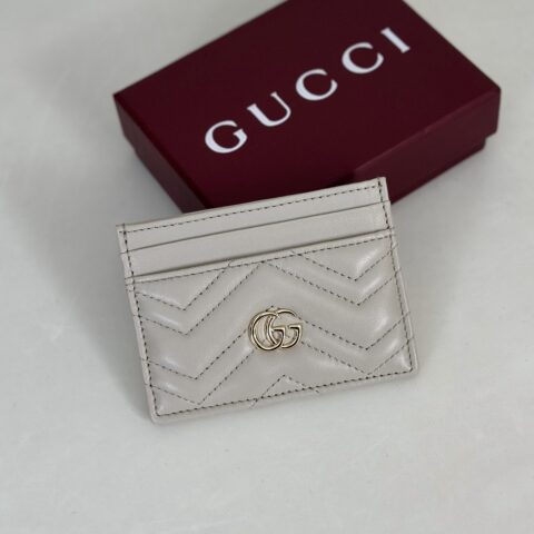 GUCCI 专柜品质，顶级原单货，实物实拍！款号443127灰色羊皮