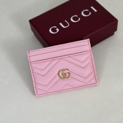 GUCCI 专柜品质，顶级原单货，实物实拍！款号443127贝儿粉羊皮