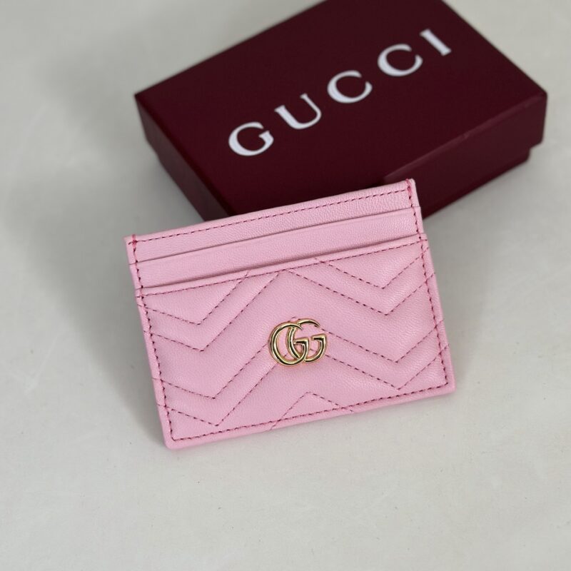 GUCCI 专柜品质，顶级原单货，实物实拍！款号443127贝儿粉羊皮