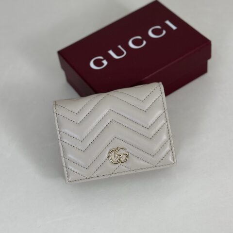 GUCCI 专柜品质，顶级原单货，实物实拍！466492灰色羊皮