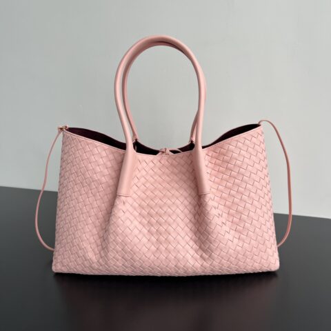 BV Pinacoteca中号托特手袋 817166 玫瑰粉
