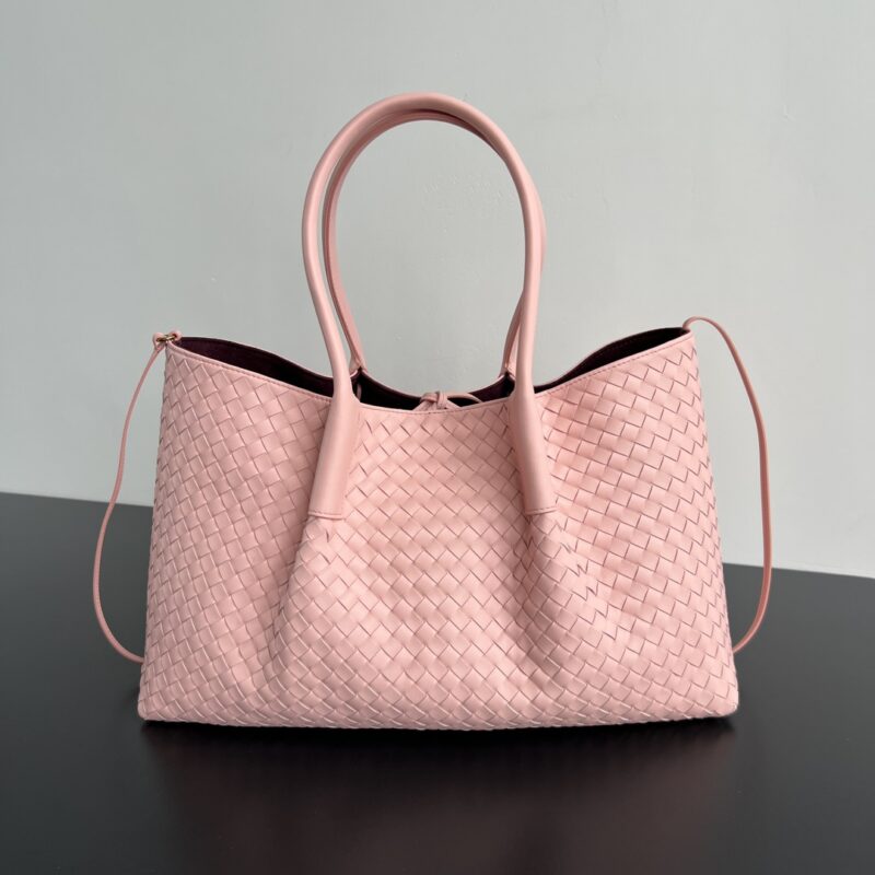 BV Pinacoteca中号托特手袋 817166 玫瑰粉