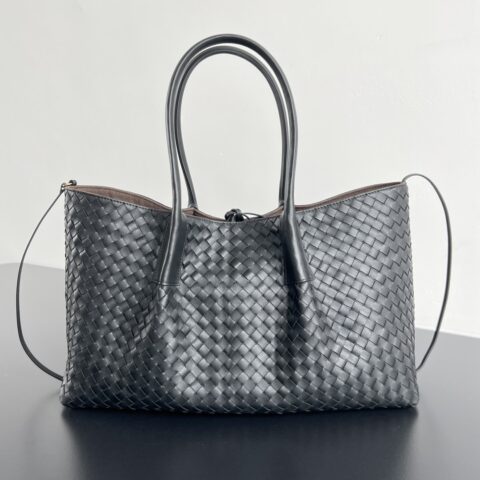 BV Pinacoteca中号托特手袋 817166 黑色